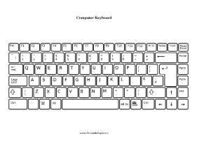 Computer Keyboard Paper