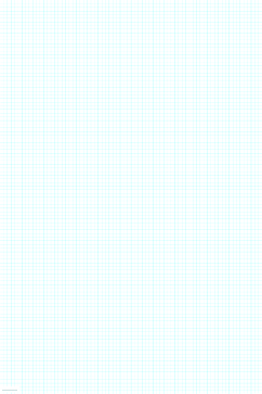 Graph Paper with 3 Lines per Inch and Heavy Index Lines on Poster-Sized Paper Paper