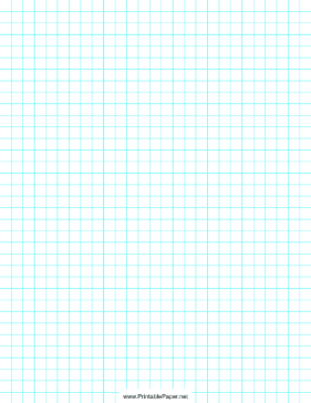 Graph Paper Letter 1 Line Per 8mm Paper