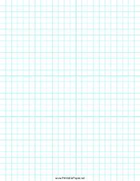 Graph Paper Letter 1 Line Per 9mm Paper