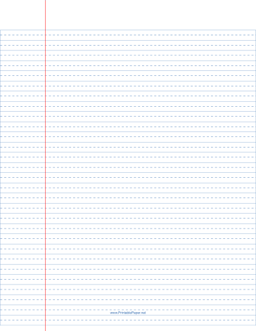 Printable Lined Paper - PRINT FREE Every Lined Paper You Could Ever Want!