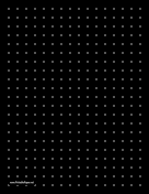 Dot Paper with 2 Dots per Inch and a Black Background paper