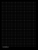 Dot Paper with 3 Dots per Inch and a Black Background paper