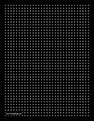 Dot Paper with 4 Dots per Inch and a Black Background paper