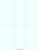 Graph Paper Letter 1 Line Per 8mm paper