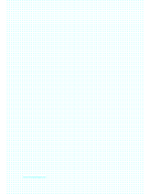 Dot Paper with 3.33mm spacing on A4-sized paper paper